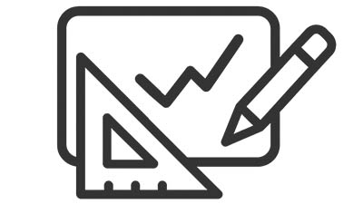 Symbol für Planung – Lineal, Bleistift und Skizze als Zeichen für präzise Vorbereitung und Gestaltung